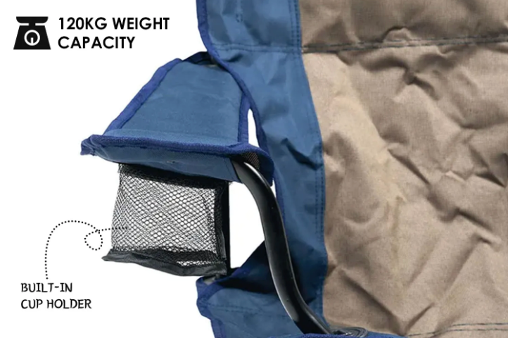 CHAISE DE CAMPING 120KG ESSENTIAL KINGS