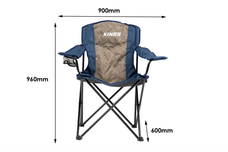 CHAISE DE CAMPING 120KG ESSENTIAL KINGS
