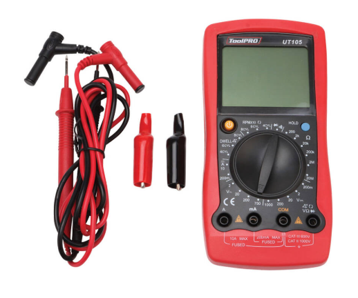 multimètre automobile TOOLPRO
